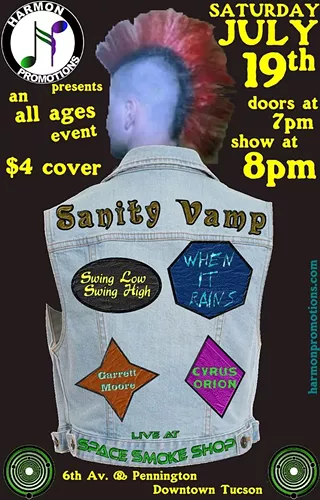 Image: Sanity Vamp, Swing Low Swing High, When It Rains, Garrett William Moore, and Cyrus Orion