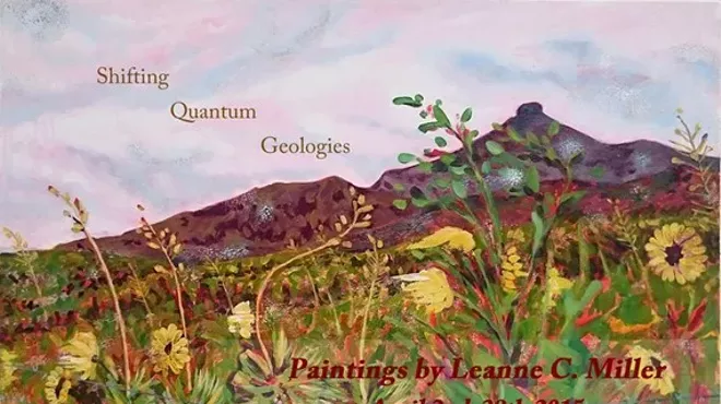 Image: Shifting Quantum Geologies, Paintings by Leanne C. Miller
