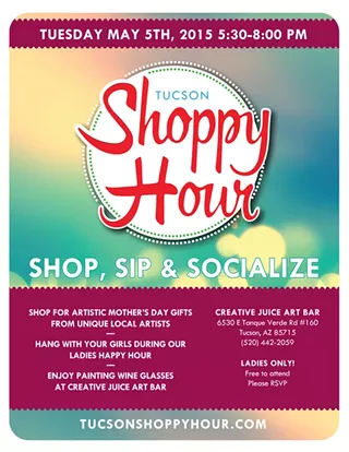 Image: Shoppy Hour- Shop, Sip, and Socialize