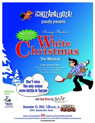 Image: Chuzapalooza Audience Participation Showing of White Christmas, starring Bing Crosby and Danny Kaye