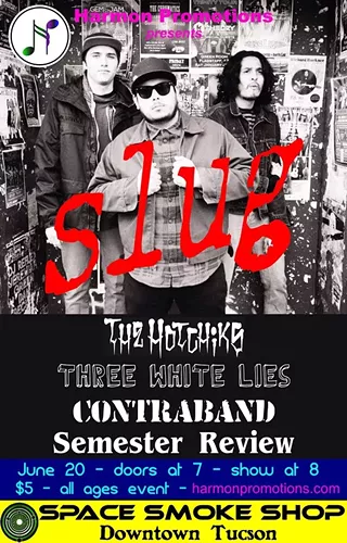 Image: SLUG, The Hotchiks, Three White Lies, and the Semester Review