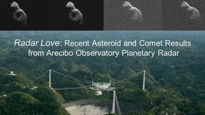 Image: Space Drafts: Radar Love- Recent Asteroid and Comet Results from Arecibo Observatory Planetary Radar