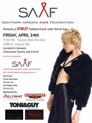 Image: STRUT Fashion Event benefiting SAAF