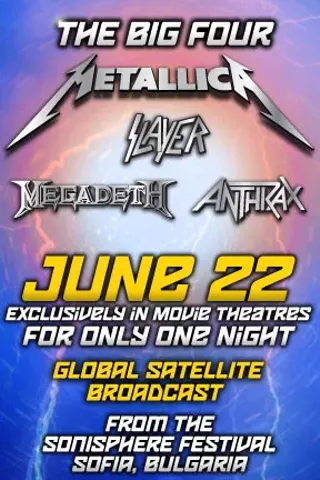 Image: The Big Four: Anthrax, Megadeth, Metallica, Slayer