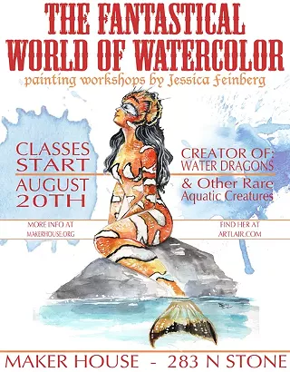 Image: The Fantastical World of Watercolor: Jessica Feinberg