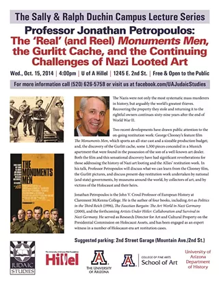 Image: The Real Monuments Men: George Clooney and Nazi Looted Art