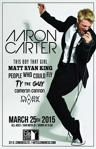 Image: The Rock presents Aaron Carter