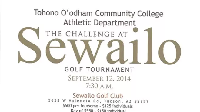 Image: Tohono O'odham Community College Golf Tournament