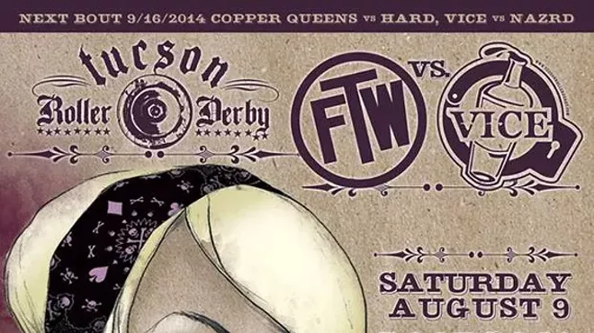Image: Tucson Roller Derby Home Team Battle: VICE Squad vs. FTW