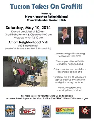 Image: Tucson Takes on Graffiti