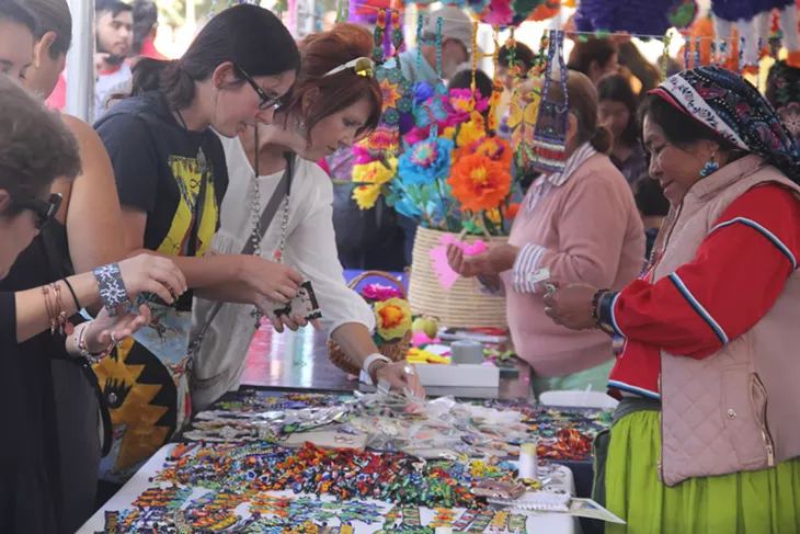 Image: The foods and booths of TMY