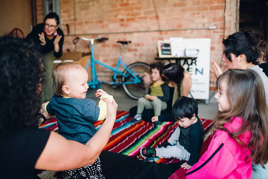 libritos LIBROTES storytime at Exo Roast Co. March 16