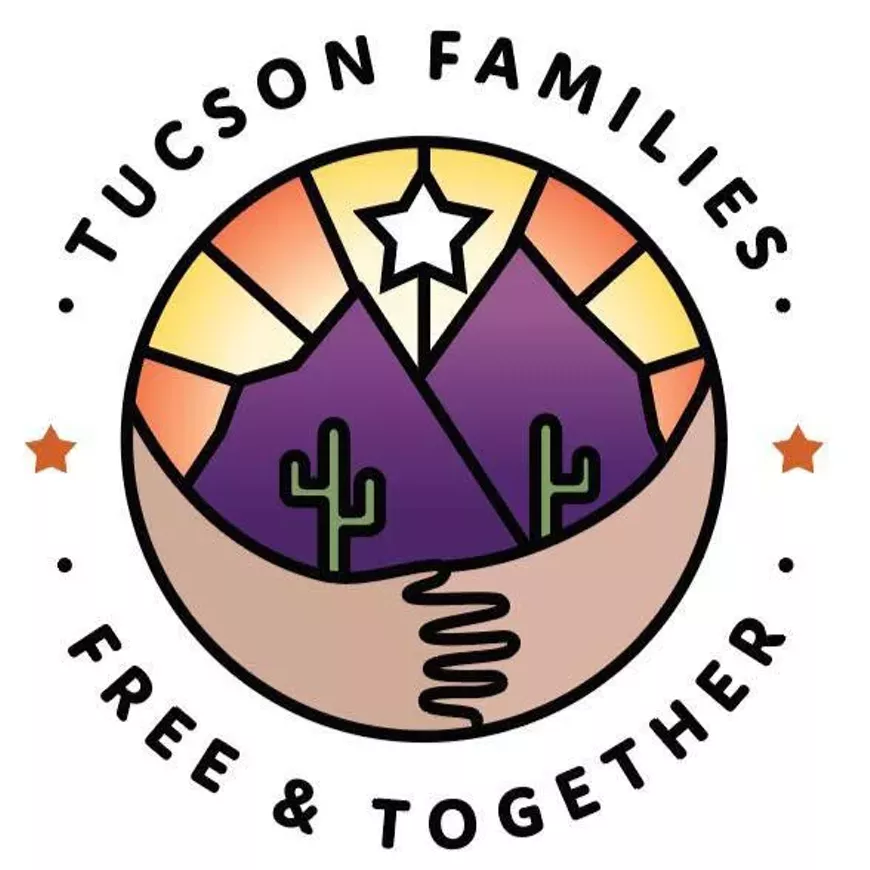 Tucson Families Free and Together Logo