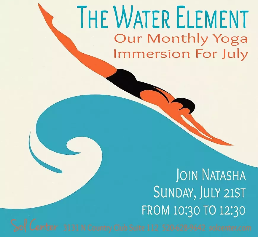 The Water Element July&rsquo;s Yoga Immersion at the Sol Center