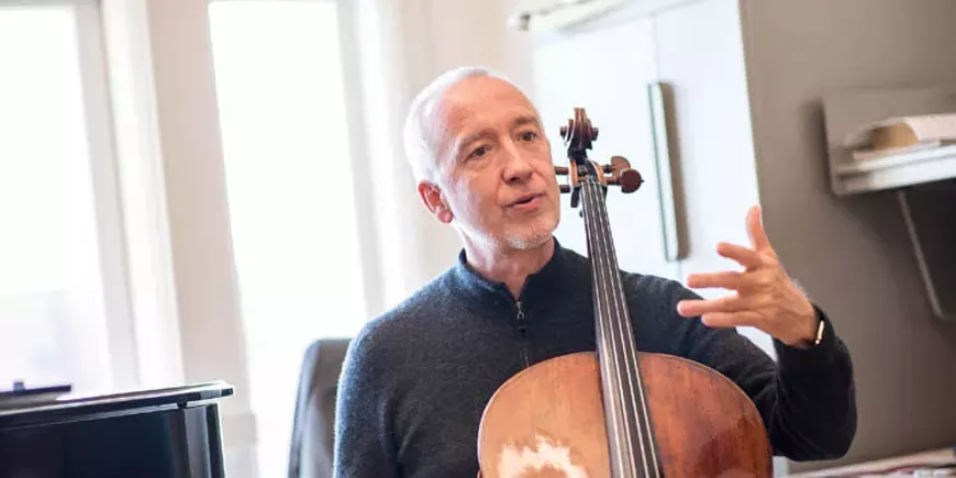Senior Coach, cellist Jean-Michel Fontaneau