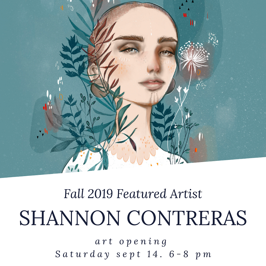 Fall 2019 Featured Artist Shannon Contreras