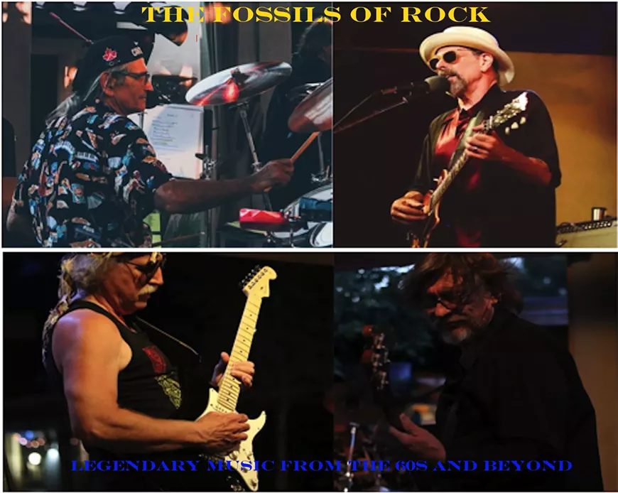 We Will Rock You Dance Party with Fossils of Rock