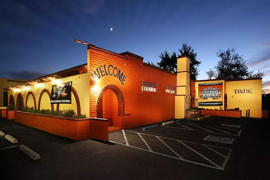 The Hideout Saloon East...your new hideaway!!