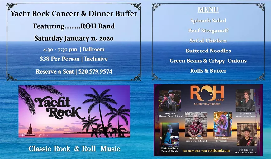 Eat, drink, dance and have fun with ROH Band
