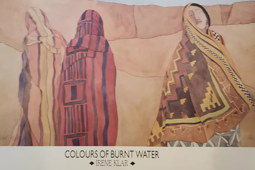 Colours of Burnt Water by Irene KLar