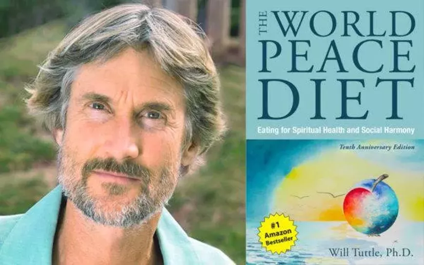 the world peace diet event with author, dr. will tuttle, phd
