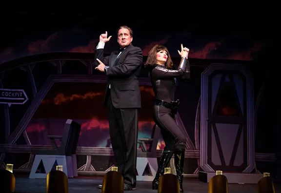 Brian Gawne David Fanning as Agent Strong and Heather Stricker as Agent Singleton.