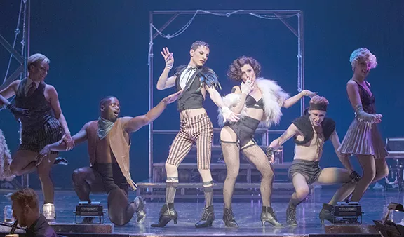 The company of ATC’s Cabaret.
