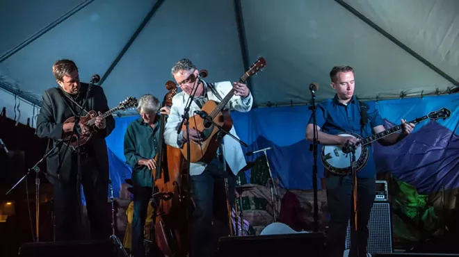 Image: JAMES REAMES AND THE BARNSTORMERS Tribute to Old Time Country and Bluegrass