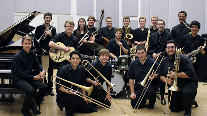 Image: AN EVENING WITH THE UNIVERSITY OF ARIZONA STUDIO JAZZ BAND Directed by Dr. Angelo Versace