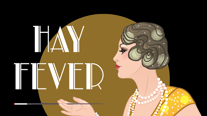 Image: HAY FEVER by Noel Coward The Santa Cruz Shoestring Players