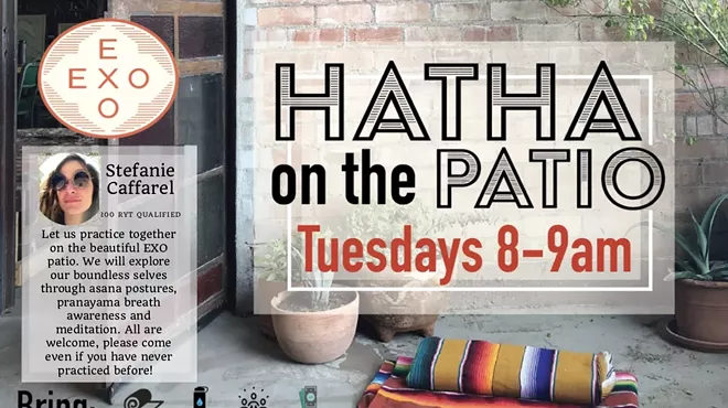 Image: Hatha Yoga on the Patio