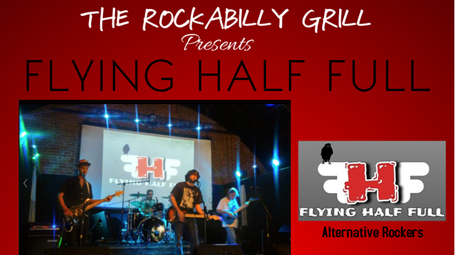 Image: 2 BANDS 50 FT POLLY AND FLYING HALF FULL