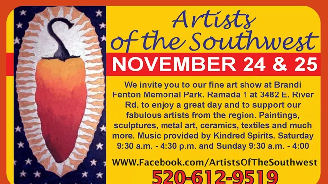 Image: Artists of the Southwest November 24th and 25th Art Show