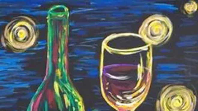 Image: Spirited Painting with Pamela Wedemeyer