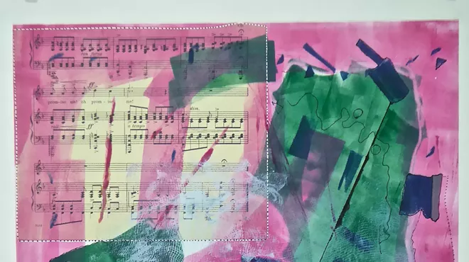 Image: Works on Paper Art Exhibit by Nancy Drigotas