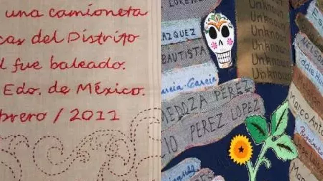 Image: Gallery Talk: Fuentes Rojas & the Migrant Quilt Project