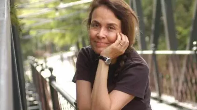 Image: Naomi Shihab Nye at the Phoenix Art Museum