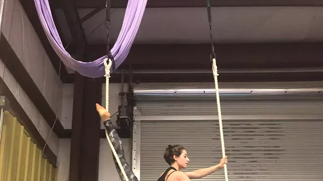 Image: Intermediate/Advanced Aerial Silks