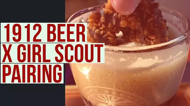 Image: 1912 Beer x Girl Scout Cookie Pairing