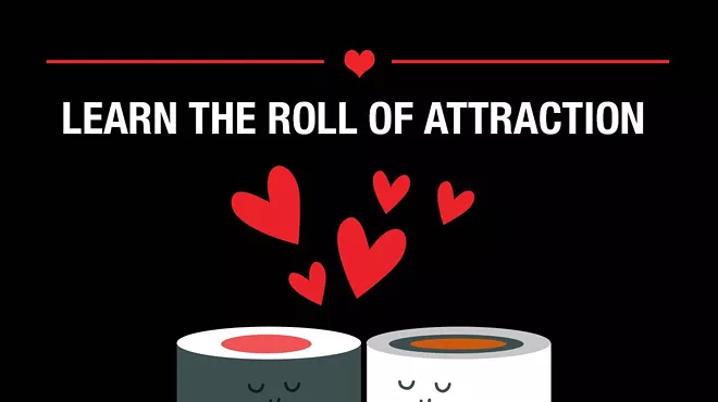 Image: Roll of Attraction: An aphrodisiac sushi rolling class for couples