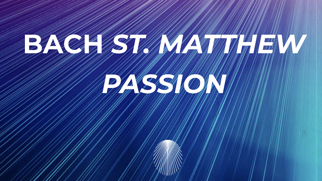 Image: Bach St. Matthew Passion