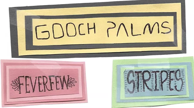 Image: Gooch Palms, Feverfew and Stripes live show