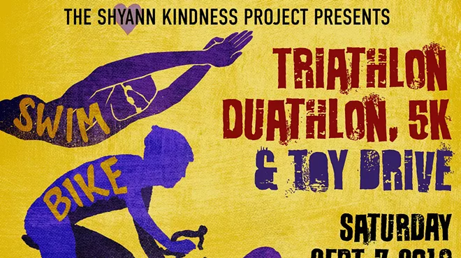 Image: The 10th Annual Sprint Triathlon, Duathlon, 5K and Toy Drive
