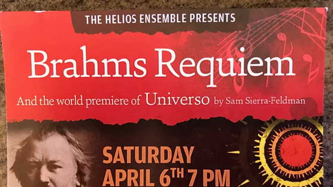 Image: The Helios Ensemble presents Brahms Requiem and Universo