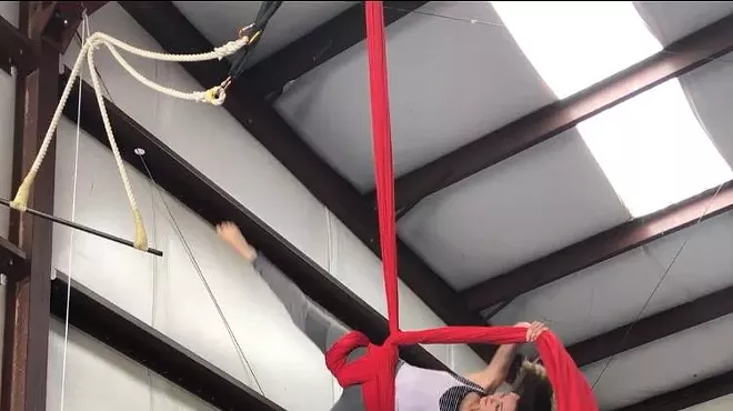 Image: Intermediate/Advanced Aerial Silks