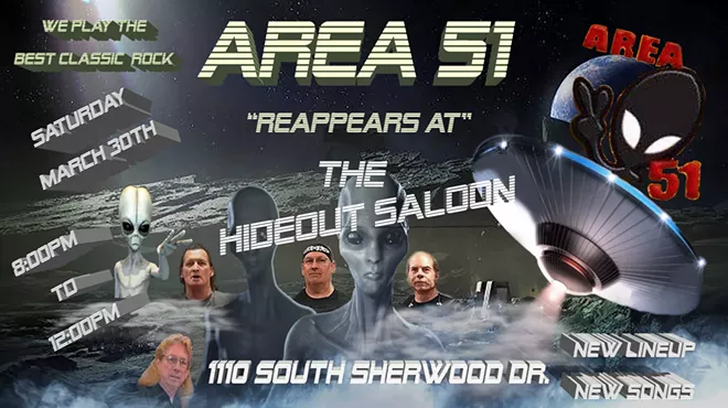 Image: Area 51 Reappears at the Hideout Saloon