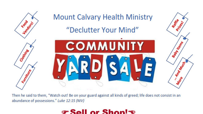 Image: Community Yard Sale