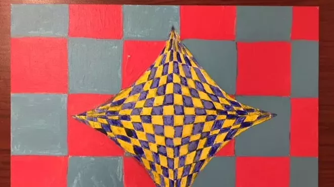 Image: Academy of Math and Science: Artwork on Display