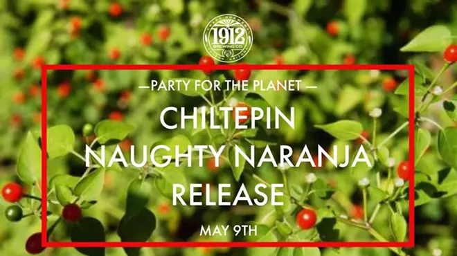 Image: Chiltepin Naughty Naranja Beer Release