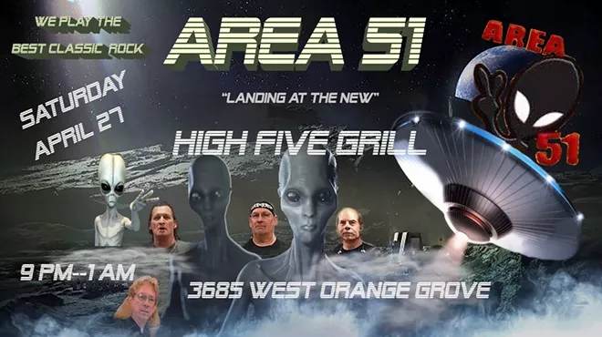 Image: Area 51 lands at the New High Five Grill